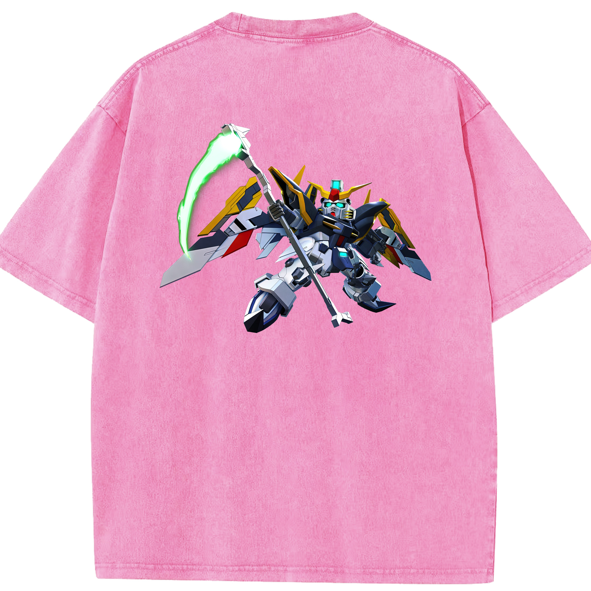 （画像用） 機動戦士ガンダム Mobile Suit Gundam 綿100% ヴィンテージ風 半袖Tシャツ（背面プリント）